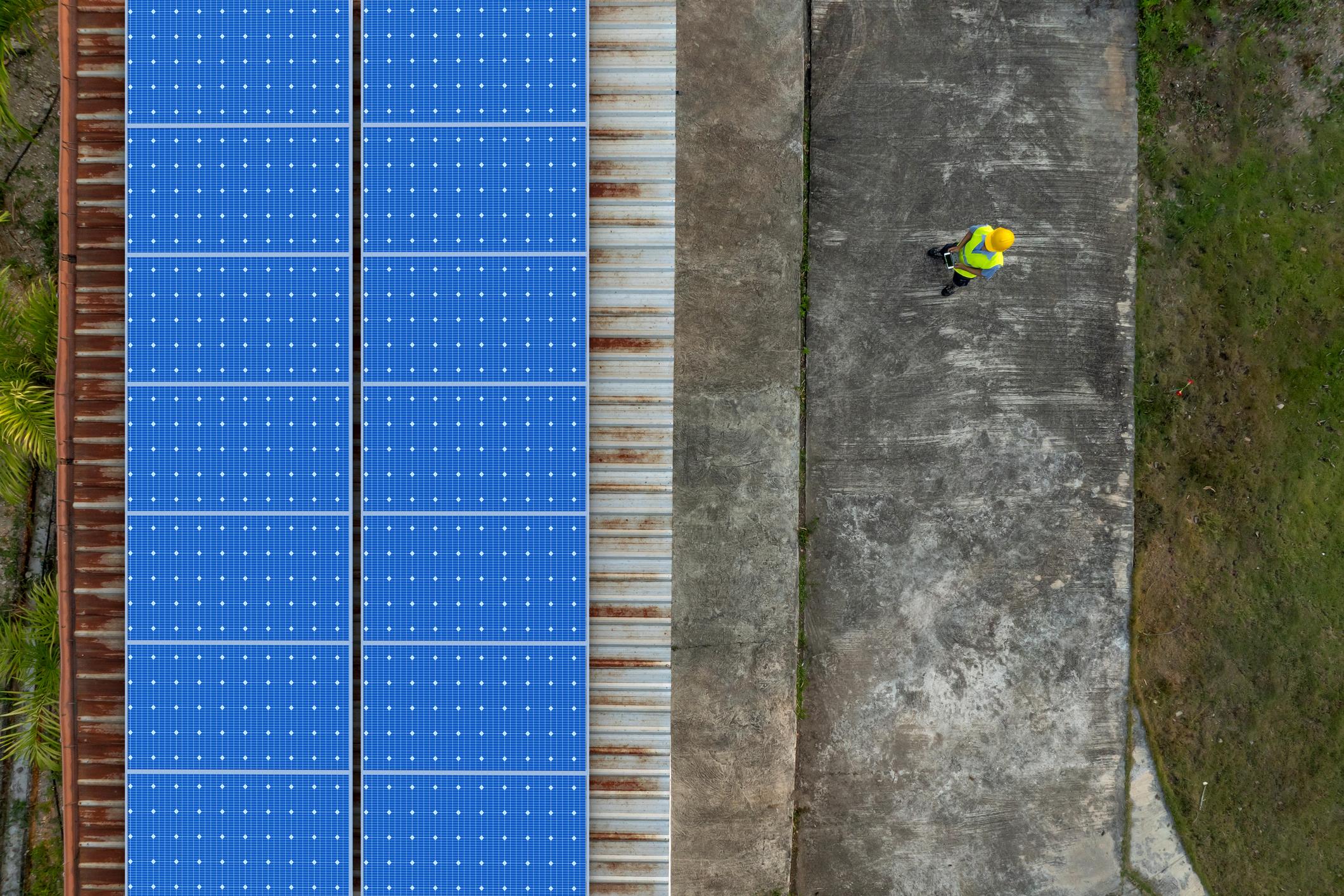 Solar array inspection